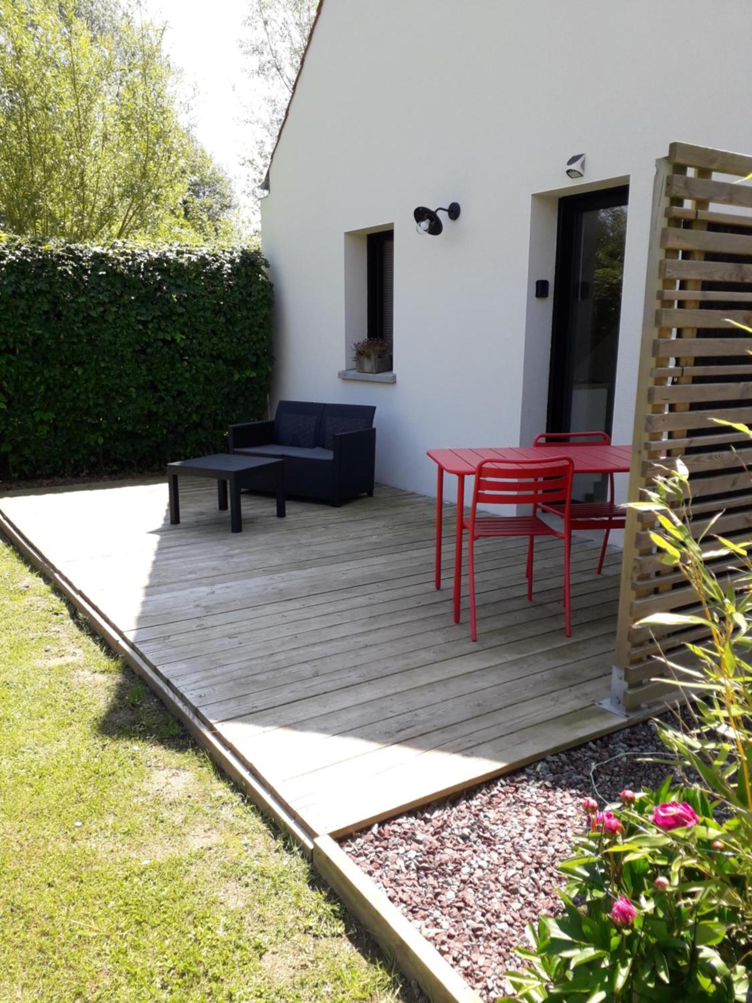 Villa Le Grand Chêne à Condette Extérieur photo