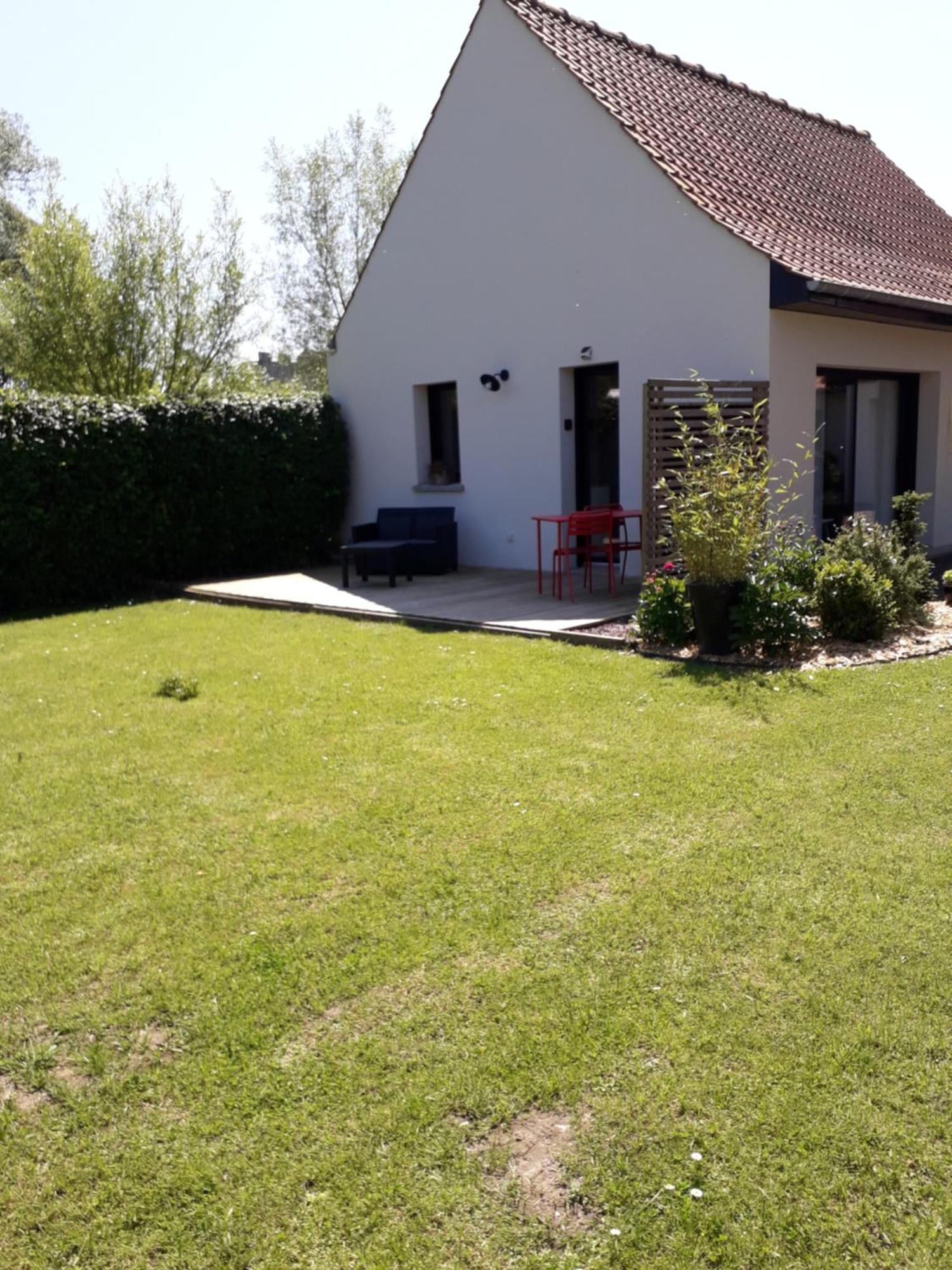 Villa Le Grand Chêne à Condette Extérieur photo